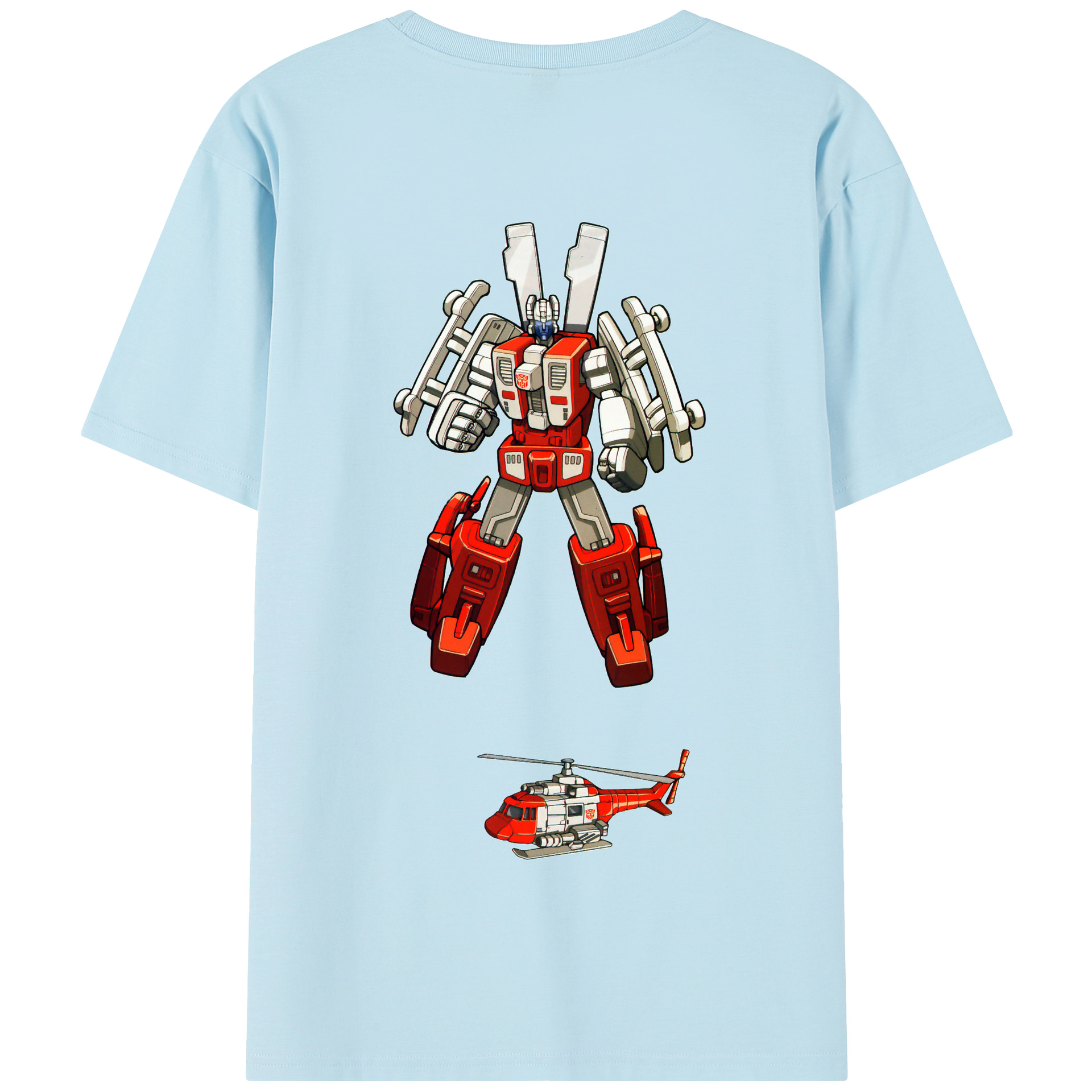 （画像用）  綿100％半袖Tシャツ（背面プリント）